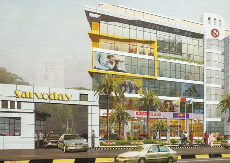 Commercial Office Space for Rent in Sarvodaya Mall Patri Pool, Kalyan-West, Mumbai